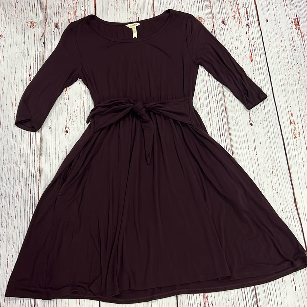 Matilda Jane Dress Women Medium Maroon